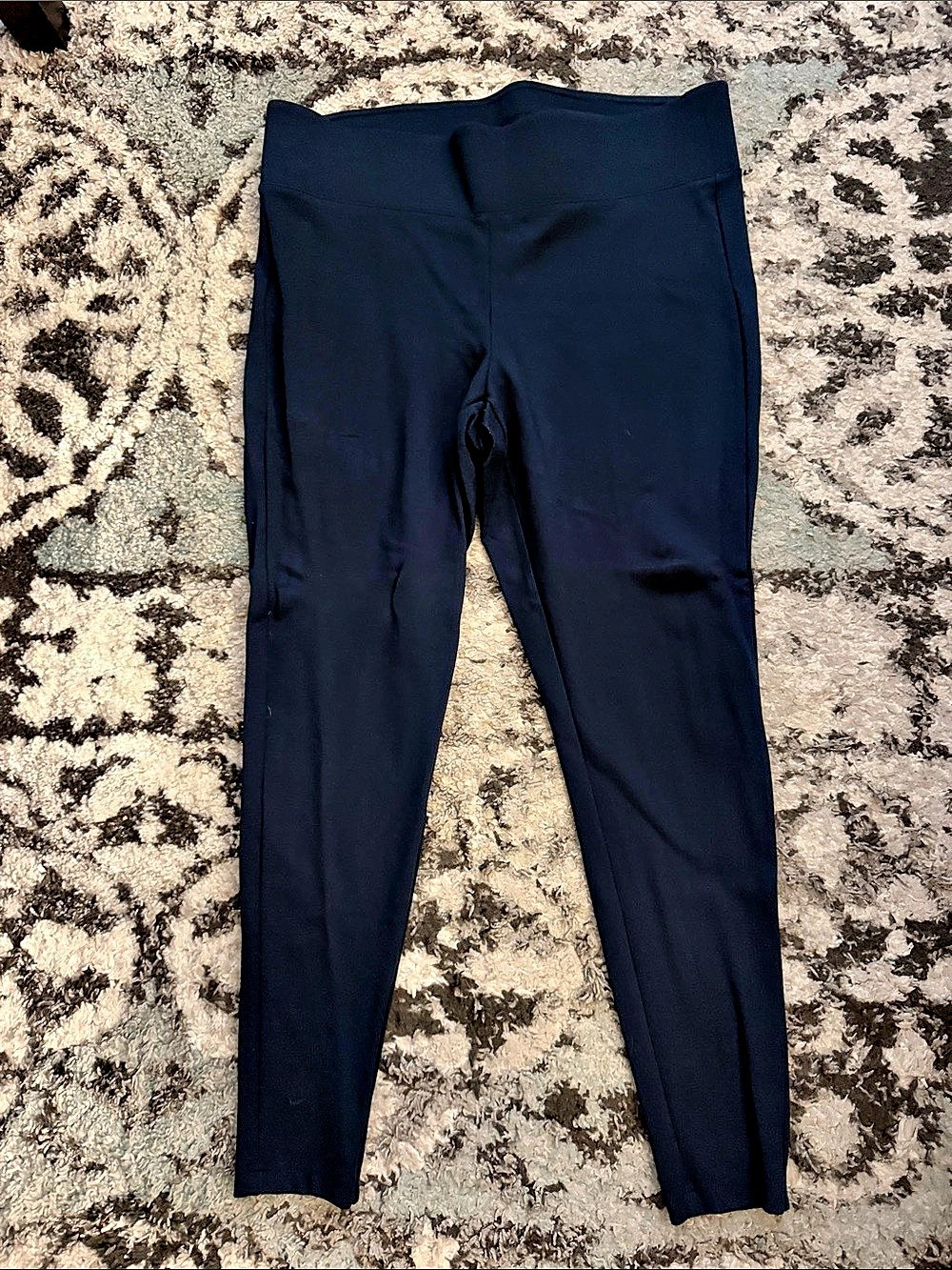 Torrid Studio Pixie Luxe Ponte Skinny Pant Blue Size 1R